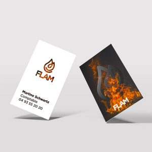 Carte de visite Vernis