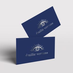 Impression carte de visite dorure à chaud