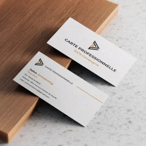 Carte de visite haut de gamme