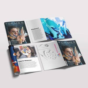 Brochure avec couverture