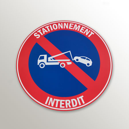 Panneau dibond découpe ronde Panneau dibond