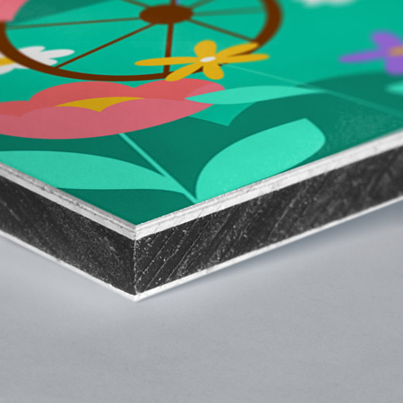 Panneau dibond imprimé en ligne Impression sur dibond