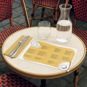 Set de table restaurant