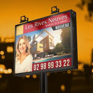 Impression affiche urbaine 4x3