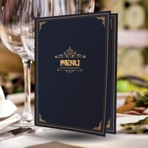 Menu restaurant Dépliants