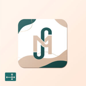 Sticker carré sur mesure