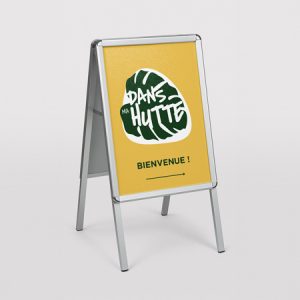 Chevalet stop trottoir