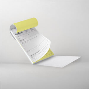 Carnet duplicata avec rabat