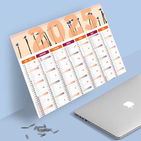 Imprimer vos calendriers 2022 professionnel chez Fac Imprimeur votre spécialiste de l'impression pour les professionnels. Impression en ligne de vos calendrier 2022 entreprise