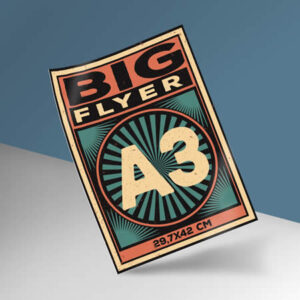 Impression flyer A3