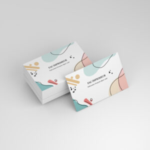 Carte de visite indéchirable