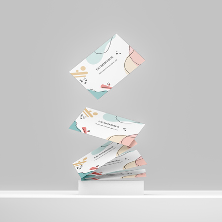 Carte de visite indéchirable : durabilité garantie pour une impression qui dure. Carte de visite indéchirable