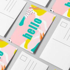 Impression format carte postale