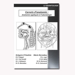 Carnet d&rsquo;anatomie Odontologie