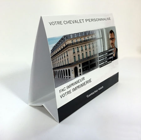 Chevalet de table : l'accessoire indispensable pour vos présentations et menus. Chevlat de table