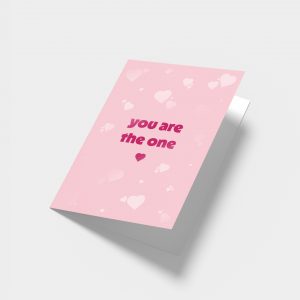 Carte de voeux pliée