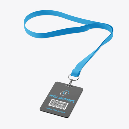 Personnalisé vos badges évènementiel pour tous vos salons. Badge à personnaliser