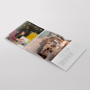 Brochure avec couverture