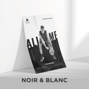 Flyer noir et blanc