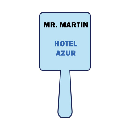 Impression Lollipop Aéroport : signalétique percutante et professionnelle. Impression lolipop aéroport