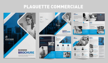 Impression plaquette commerciale