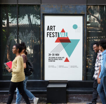 street marketing flyer