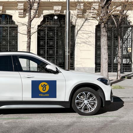 Créez votre aimant pour voiture personnalisé et transformez votre véhicule en support publicitaire mobile ! Aimant de voiture personnalisé