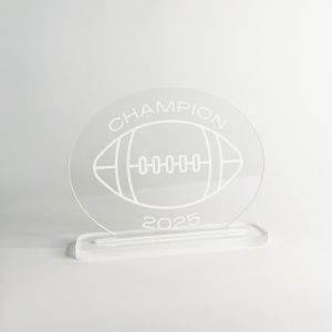 Impression en ligne trophée sur mesure