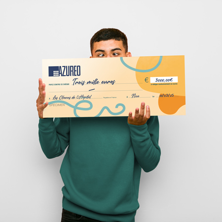 impression Chèque géant