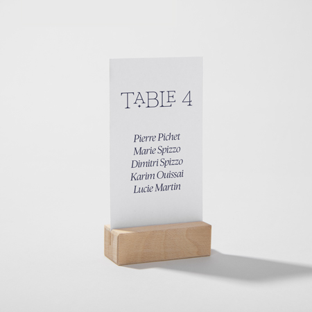 Numéro de table pour mariage : Orientez vos invités avec élégance Numéro de table Mariage