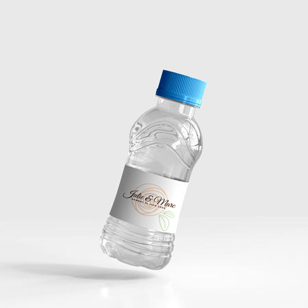 Petit format, grand impact ! Personnalisez vos étiquettes de bouteilles d’eau pour vos événements, cadeaux ou campagnes promotionnelles. Etiquette bouteille d'eau petit format