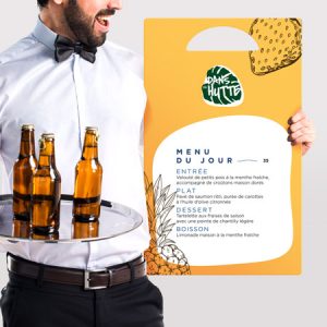 Panneau Menu restaurant