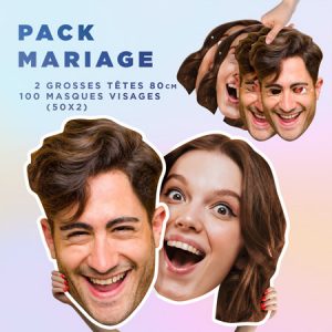 Pack mariage visage