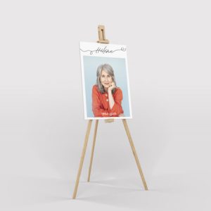 Panneau bienvenue funérailles