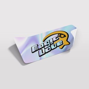 Sticker holographique