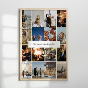 Affiche collage photo