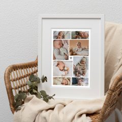 affiche photo bébé