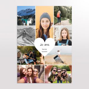 Impression Affiche photo personnalisée