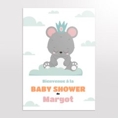 Poster pour une baby shower