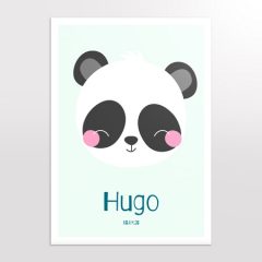 poster anniversaire panda