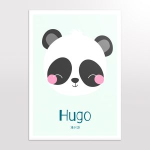 poster anniversaire panda