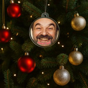 Boule de noël en plexiglass