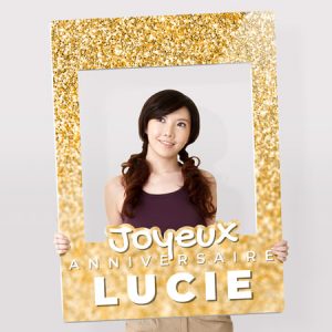 Cadre à selfie Paillettes