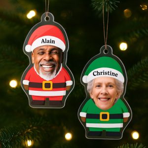 Boule de noël père noël