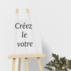 Panneau arche de bienvenue personnalisé