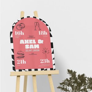 Panneau arche personnalisé